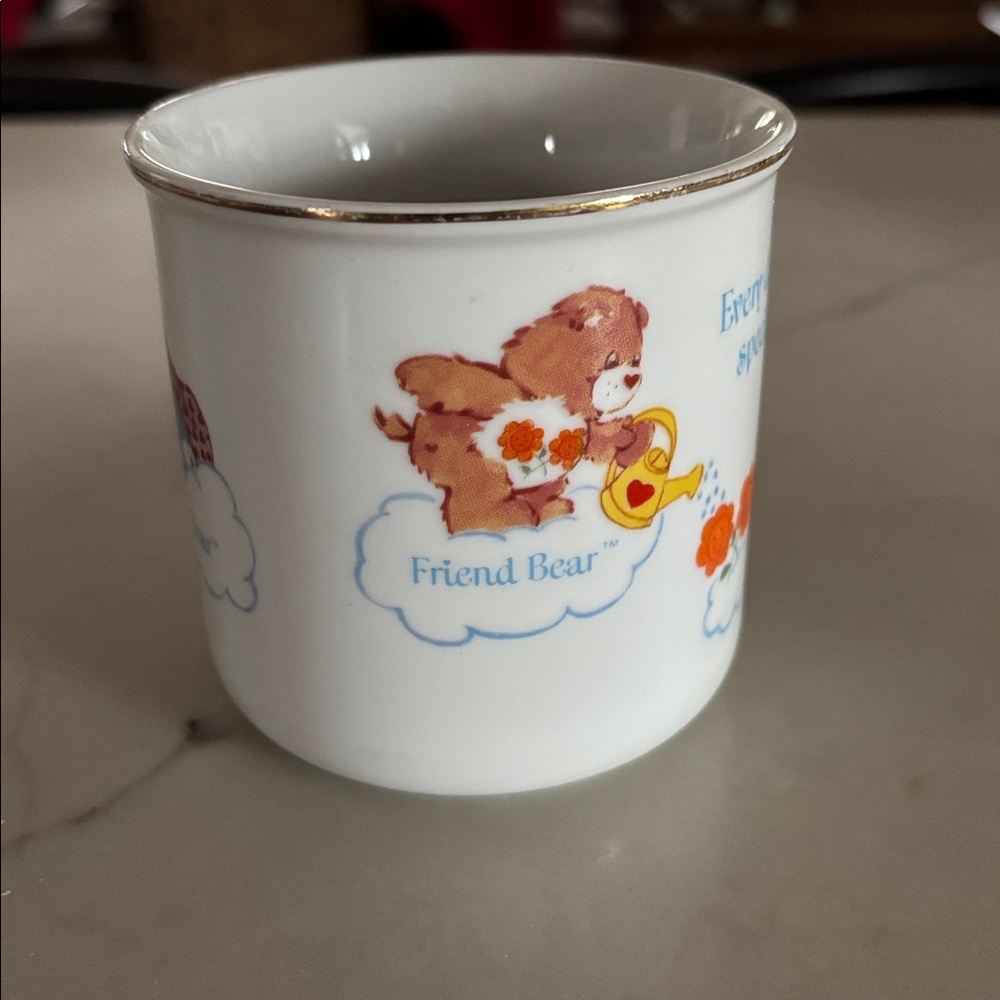 Vintage 1980s Care Bears Fine Porcelain Mug - Picture 4 of 6